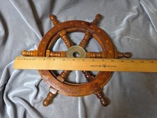 Wood Ship Wheel - Wooden Ships
