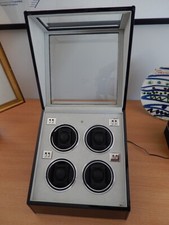 Rapport London F3 Quad Watch Winder - Carbon Fibre and Aluminium