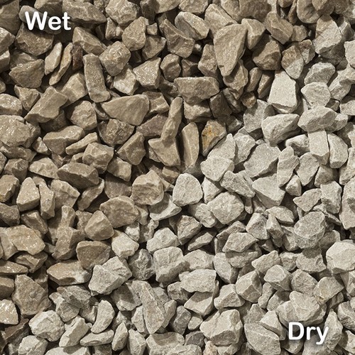 White limestone driveway - white,