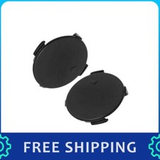 51127206865# 2Pcs For X5 E70 2008-13 Car Rear Bumper Tow Hook Eye Cap Unpainted