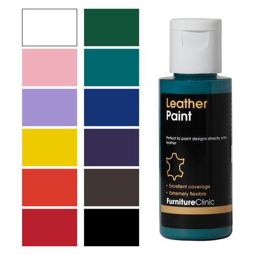 Flexible leather shoe paint - flexible,