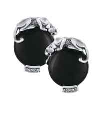 Onyx Panther Cufflinks Art
