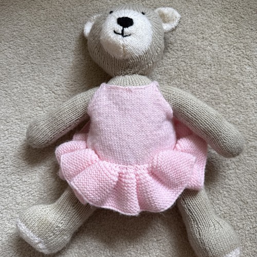 Grey teddy bear plush - grey,