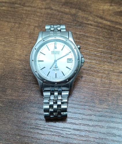 Vintage mens seiko sq100 - mens,