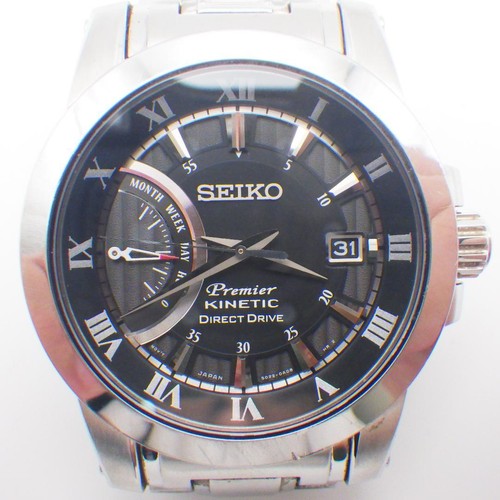 Seiko premier kinetic - premier, men's