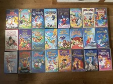 Disney Children's 24 VHS Video
