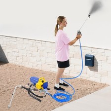 1800W Paint Sprayer Wall Paint Sprayer Electric Sprayer Airless Control Pro UK