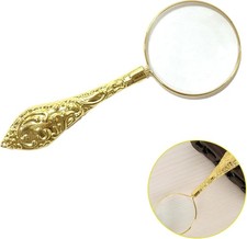 Elegant Gold Floral Handle