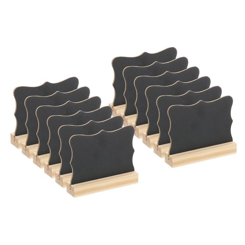 12pcs mini tabletop chalkboard - mini,