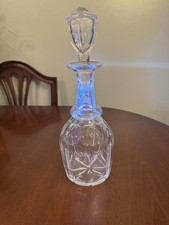 Vintage Glass Crystal Decanter