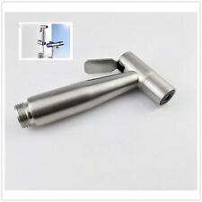 Toilet Bidet Douche Shattaf Spray Chrome Hygienic Shower Head Hose Kit