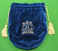Chivas Royal Salute Scotch Whisky Bag - Royal Blue