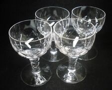 Set of 4 Stuart Crystal BEAU