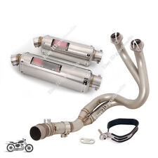 Motorcycle Exhaust System Pipe For Kawasaki Ninja 650 Z650 Versys 650 2017-2023