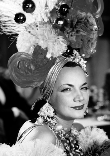 Carmen miranda monochrome - miranda,