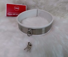 Collar Choker Stainless Steel Neck Adjustable, BDSM, BONDAGE, PUNK, GOTH, SM