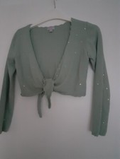 Monsoon Girls Sequined Shrug