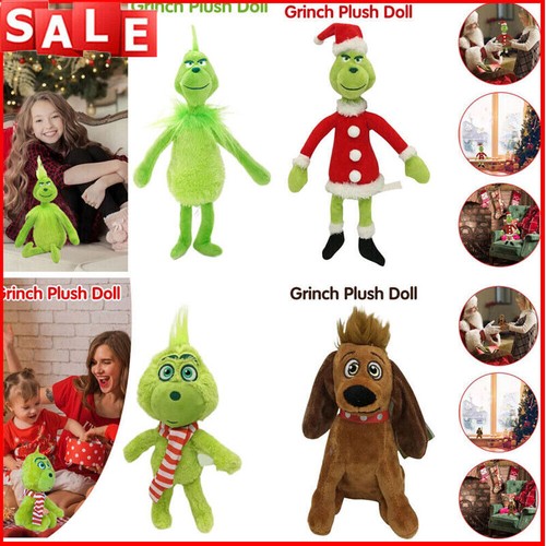 Christmas grinch plush doll - grinch,
