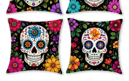Stunning pair sugar skull - pair,