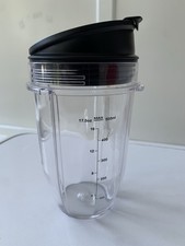 Ninja Cup 500ml / 17.5oz Sip Through Lid Nutri Ninja Auto IQ Excellent Condition
