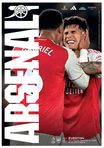 Arsenal everton official - arsenal,