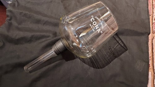 Cona glass funnel - cona,