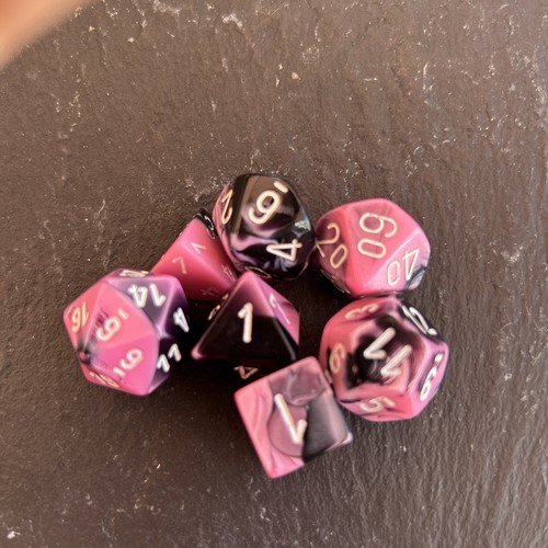 Chessex polyhedral die - chessex, 7-die