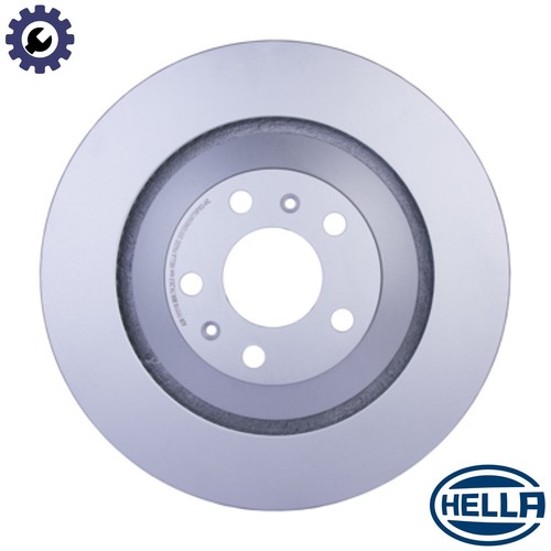 Brake disc 8dd 355 - disc, 129-801