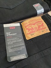 Mens Levi's Black Jeans