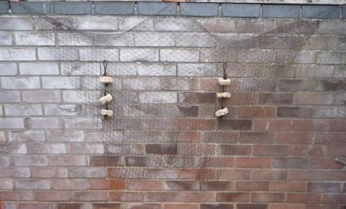 Three vintage cork floats - vintage,