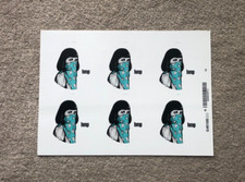 Dolk "Kitty Riot" Stickers - Genuine from Handmadeposters