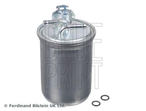 Blue print fuel filter - print,