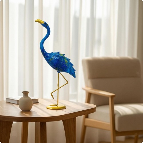 Flamingo sculpture - flamingo,