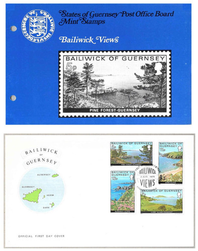 Guernsey 1976 bailiwick - guernsey, views