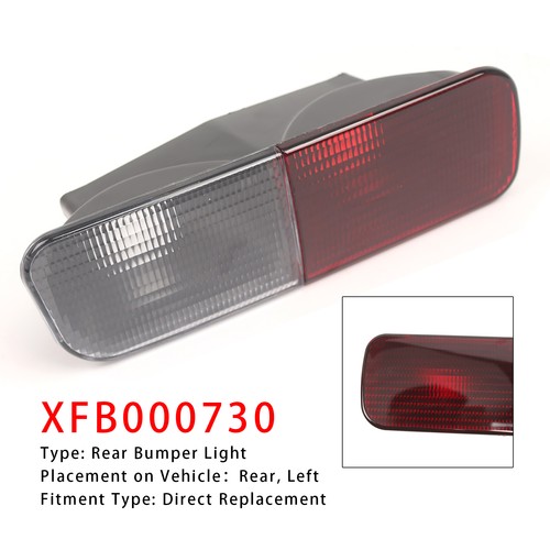 Left rear bumper - left,