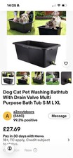 Dog Cat Pet Washing Bathtub