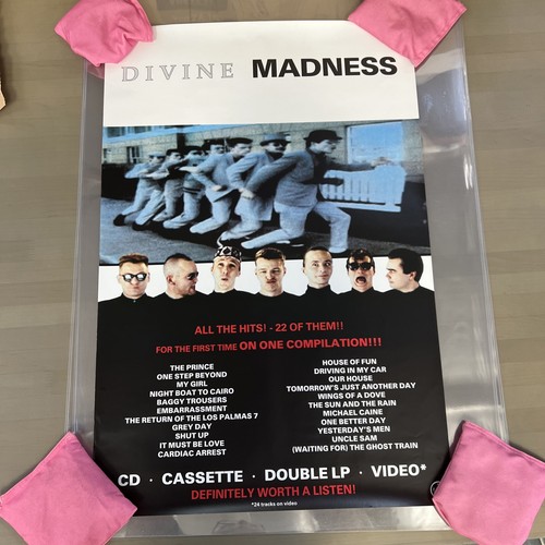 Madness poster vintage rare - madness,