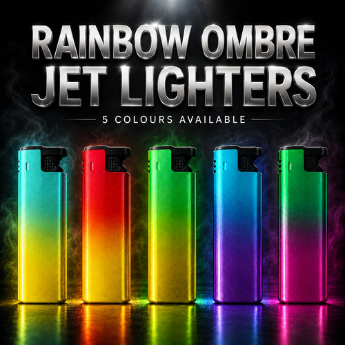 Rainbow ombre metallic - rainbow,