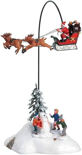 Lemax christmas village santa - village,