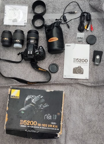 Nikon d5200 dslr black - d5200,