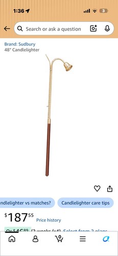 Faithful gifts candlelighter - faithful,