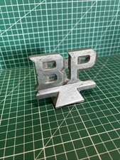 BP vintage aluminium sign