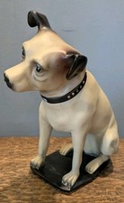 His Masters Voice (HMV) 20cm Resin Nipper Dog