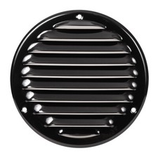 Black Metal Round Air Vent