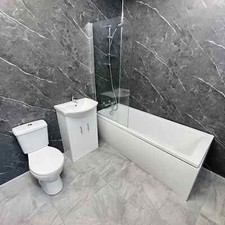 Sadie 1700mm Showerbath Suite