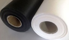 IRON ON INTERFACING FUSIBLE FABRIC - LIGHT, MEDIUM & HEAVY WEIGHT - 75CM WIDE