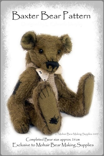 Ooak mohair teddy - teddy, bear