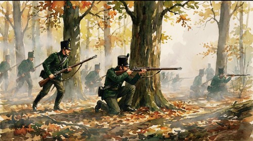 Waterloo the british 95th - the,