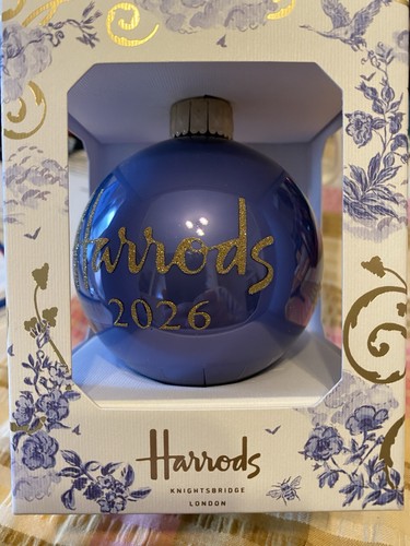 Harrods 2026 christmas bauble - harrods,