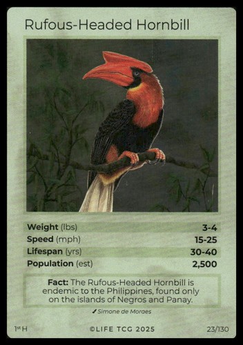 Life tcg rufous - tcg, rufous-headed